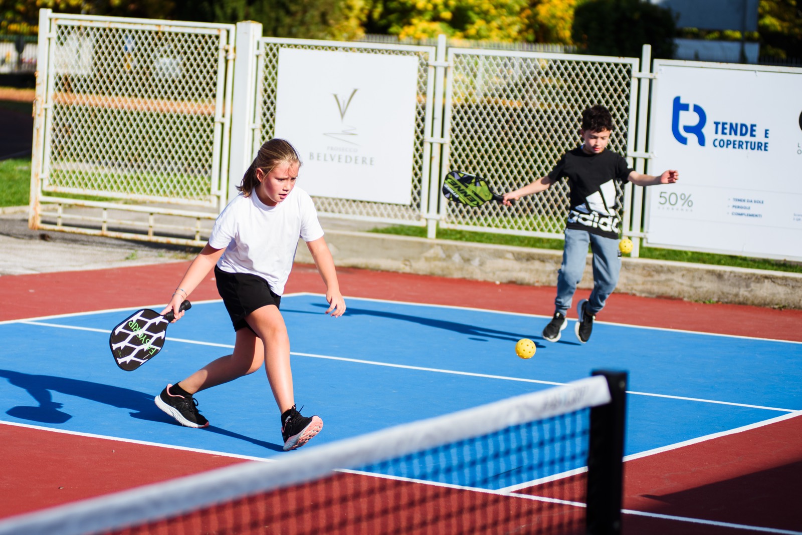 Pickleball e tennis — Elementari