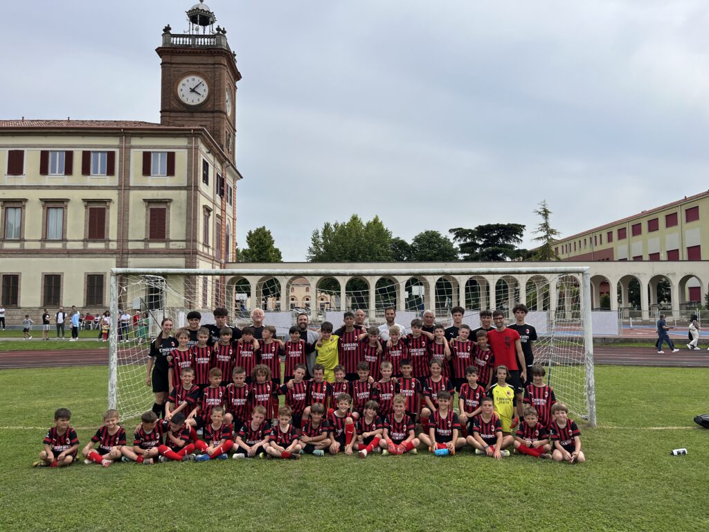Bambini ai Milan Camp estivi di Oderzo